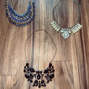 Statement Necklace Set of 3